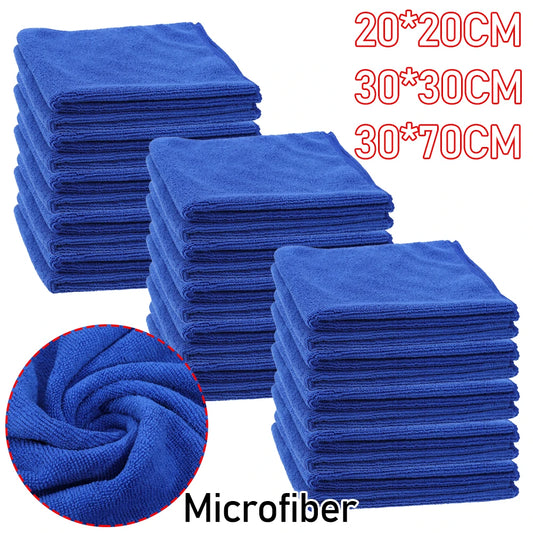10/5/1PC Microfiber Towels Car Wash Cleaning Quick Dry Cloth Auto Detailing Polishing Microfiber Car Cloth Dust Remover 30X30Cm